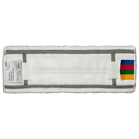 Насадка МОП плоская 40 см, VILEDA PROFESSIONAL "МикроПлюс Комби", уши (ТИП УВ) микрофибра / скраб, 167298