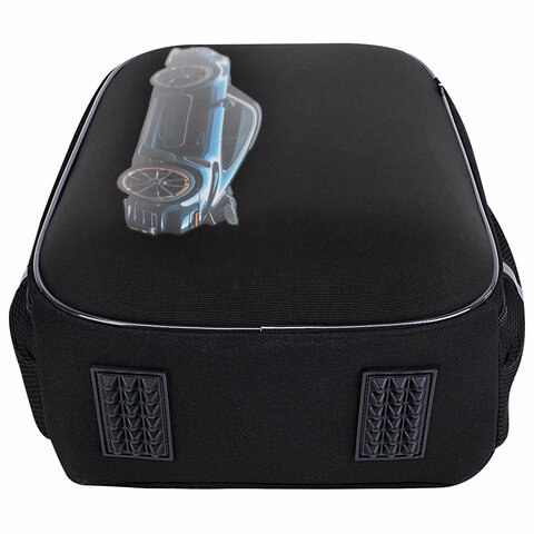 Ранец BRAUBERG LIGHT, 1 отделение, с брелком, Vertical car, 36х26х13 см, 273110