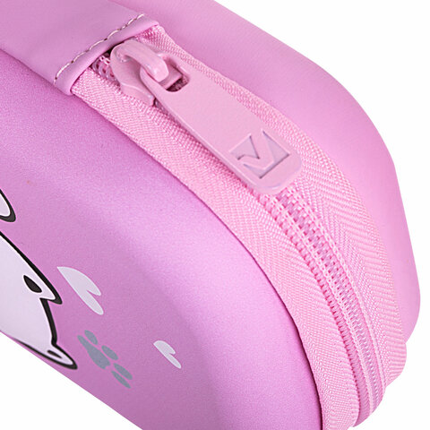 Пенал BRAUBERG, 1 отделение, 1 откидная планка, EVA, 22х10х5 см, "Cat tower", 272334