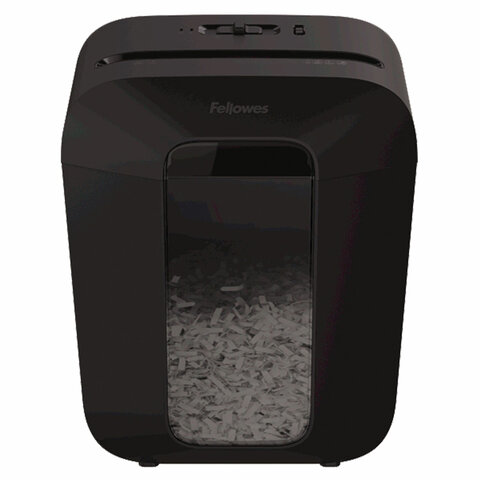 Уничтожитель (шредер) FELLOWES POWERSHRED LX50, 4 уровень секретности, фрагменты 4х37 мм, 9 л., 17 л, FS-44060
