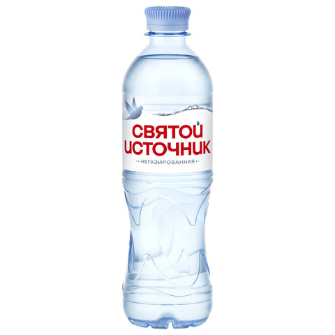 Вода негазированная питьевая СВЯТОЙ ИСТОЧНИК 0,5 л