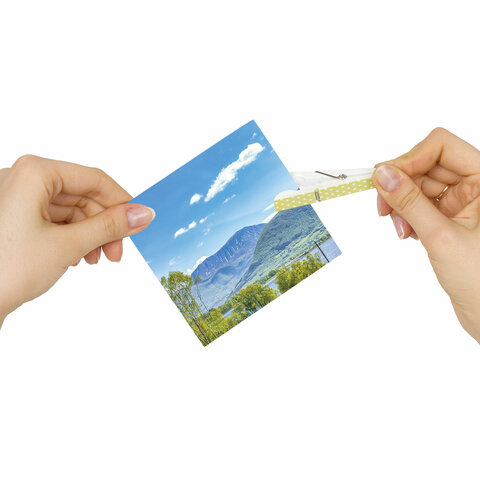 Прищепки декоративные "Пастельные тона", 5 штук, 7,2 см, ассорти, ОСТРОВ СОКРОВИЩ, 662677