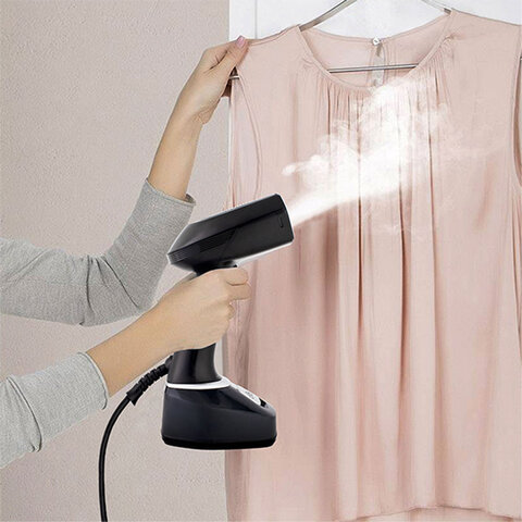 Отпариватель ручной BQ (БИ-КЬЮ) SG1006H, 1700 Вт, пар 25 г/мин, резервуар 0,28 л, 2 режима, черный, 86196700