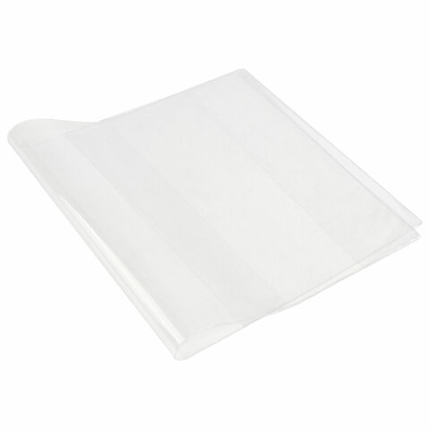 Обложка ПВХ со штрихкодом для учебников Петерсон, Моро, Гейдмана, Плешакова, СУПЕРПЛОТНАЯ, 150 мкм, 265х590 мм, прозрачная, ПИФАГОР, 229334