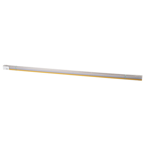 Ценникодержатели полочные самоклеящиеся прозрачные 1250 мм, КОМПЛЕКТ 10 шт., DBR39, 197302