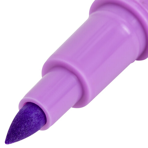 Набор текстовыделителей двусторонних 6 НЕОНОВЫХ ЦВЕТОВ, BRAUBERG "TWIN NEON", линия 1-5 мм, 152517