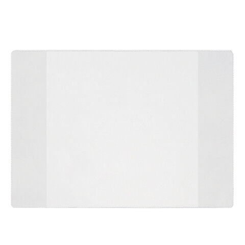 Обложки ПВХ для тетрадей и дневников, КОМПЛЕКТ 10 шт., ПЛОТНЫЕ, 100 мкм, 208х346 мм, прозрачные, ПИФАГОР, 229304