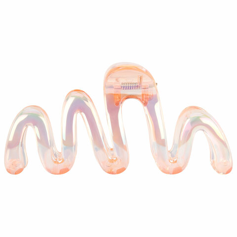 Краб для волос 10,5 см, перламутровый, розовый, MONTE VITA (МОНТЕ ВИТА), 457014