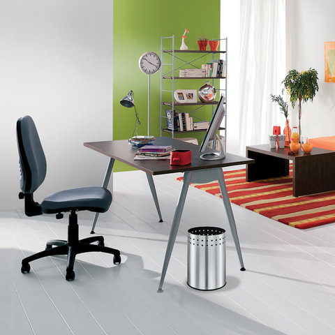 Урна-корзина для мусора 12 литров "Bionic", МАТОВАЯ, перфорированная, LAIMA, 232268