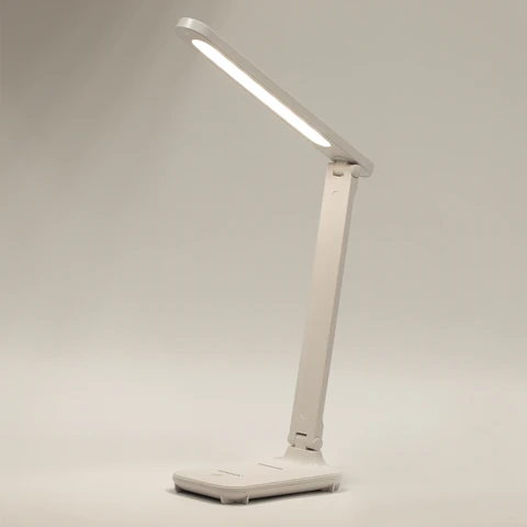 Настольная лампа / светильник беспроводная SONNEN PT-102, USB, LED, 3 Вт, 3 режима, белый, 238777