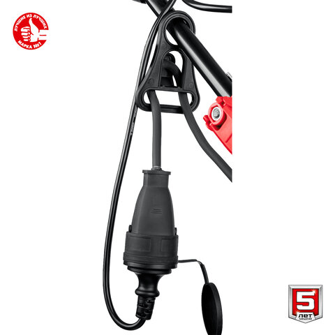 Газонокосилка сетевая ЗУБР ГСЦ-42-2000, 2000 Вт, 3200 об./мин, ширина скашивания 42 см, ГСЦ-42-2000