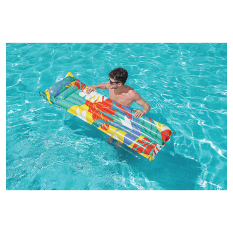 Надувной матрас для плавания "Модный" 183х69 см, до 100 кг, АССОРТИ, BESTWAY, 44033
