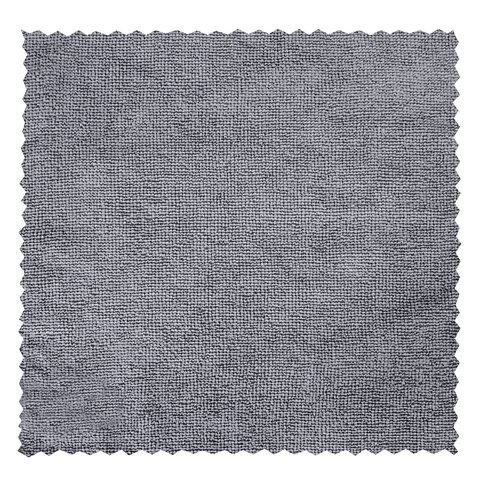 Салфетки из МИКРОФИБРЫ 30х30 см, GRAY, big pack, КОМПЛЕКТ 10 штук, 180 г/м2, LAIMA HOME, 700609