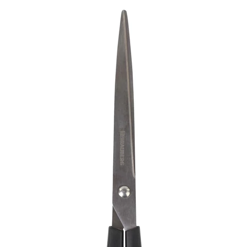 Ножницы BRAUBERG "Standard" 205 мм, черные, классической формы, 2-х сторонняя заточка, 237097