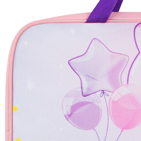 Папка на молнии с ручками BRAUBERG KIDS А4, 1 отделение, полиэстер, 80 мм, "Dreamy clouds", 273314
