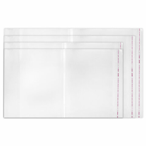 Обложки ПЭ для тетрадей и учебников, НАБОР "20 шт. + 1 шт. в ПОДАРОК", ПЛОТНЫЕ, 100 мкм, универсальные, прозрачные, ЮНЛАНДИЯ, 272709