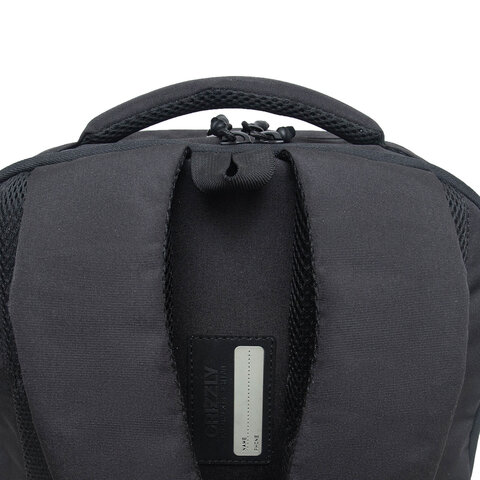 Рюкзак GRIZZLY школьный, анатомическая спинка, 2 отделения, для мальчиков, "BLACK STRIPES", 42х31х22 см, RU-532-1/2