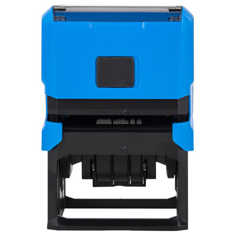 Датер самонаборный 6 строк+дата, оттиск 60х40 мм, синий, TRODAT 4727 Bank, КАССЫ В КОМПЛЕКТЕ, 188551