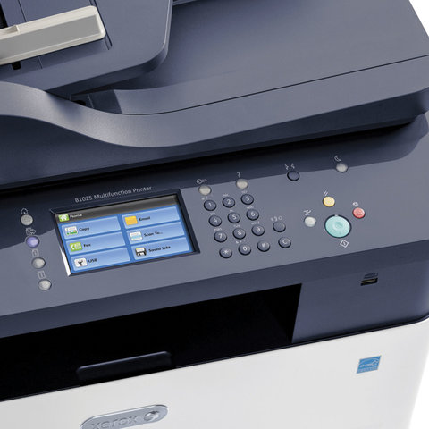 МФУ лазерное XEROX B1025dnа "3 в 1", А3, 25 стр./мин., 50000 стр./мес., ДУПЛЕКС, АПД, сетевая карта, B1025DNA