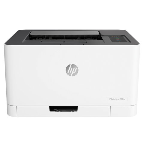 Принтер лазерный ЦВЕТНОЙ HP Color Laser 150nw А4, 18 стр./мин., 20000 стр./мес., Wi-Fi, сетевая карта, 4ZB95A