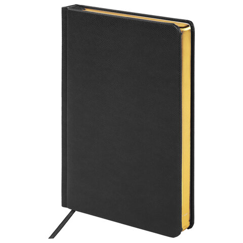 Ручка шариковая PARKER "Jotter Plastic CT", корпус черный, ежедневник А5 черный, золотой срез, пакет, 880894