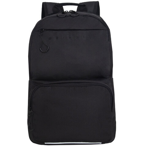 Рюкзак GRIZZLY школьный, анатомическая спинка, 2 отделения, для мальчиков, "STABLE", 43x30х14 см, RU-539-1/1