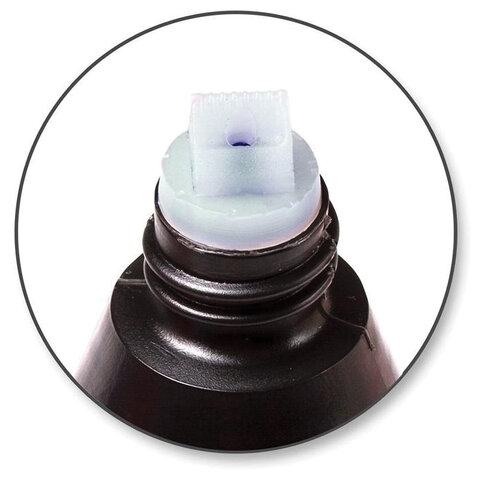 Краска штемпельная KORES синяя 28 мл, на водно-масляной основе, 71304, 3181