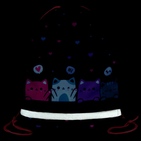 Мешок для обуви BRAUBERG KIDS, светоотражающая полоса, 46х36 см, "Anti-gravity", 273437