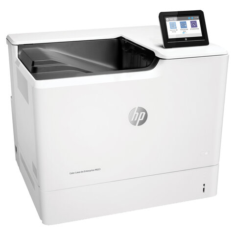Принтер лазерный ЦВЕТНОЙ HP Color LJ Enterprise M653dn А4, 56 стр./мин., 120 000 стр./мес., ДУПЛЕКС, сетевая карта, J8A04A