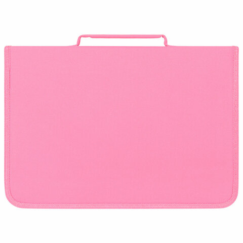 Папка на молнии BRAUBERG А4 с ручкой, с органайзером, 1 отделение, "Paw prints", 273383