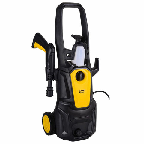 Минимойка HUTER M135-PW, мощность 1,65 кВт, давление 135 бар, шланг 5 м, 70/8/6