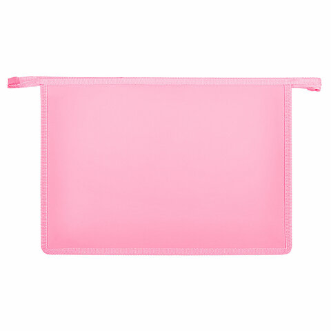 Папка для тетрадей ПИФАГОР А4, 1 отделение, картон/пластик, на молнии, "Dark kitten", 273339