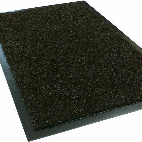 Коврик придверный 60х90 см, КОРИЧНЕВЫЙ, влаго-грязезащитный, 600 г/м2, плотный, PRIMILA (ПРИМИЛА) LOFT, 701047