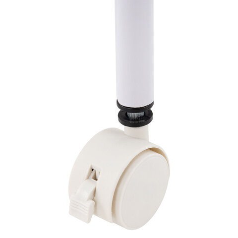 Этажерка (тележка) BOOMHOUSE (БУМХАУС) RC-003 3 яруса, на колесах, В62,5хШ42,5хГ25,5 см, металл, белая, 701456