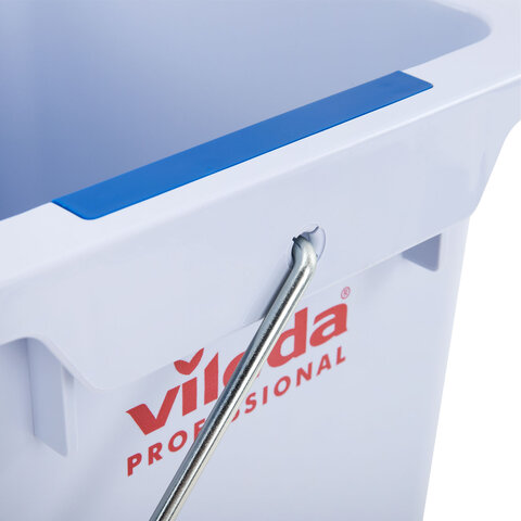 Ведро 10 л, VILEDA PROFESSIONAL "р-Бакет УльтраСпид Про" 28,5х21,5х28 см, для тележек "УльтраСпид Про", 545093