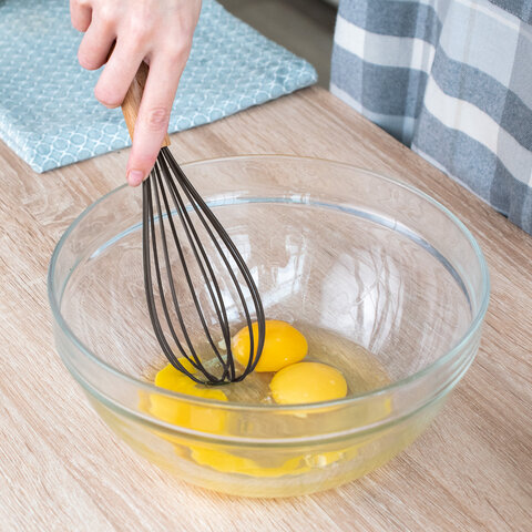 Набор силиконовых кухонных принадлежностей с деревянными ручками 12 в 1, серо-коричневый, DASWERK (ДАСВЕРК), 608195