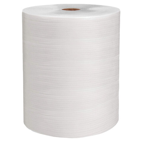 Протирочный нетканый материал KIMBERLY-CLARK Wypall X80, 475 листов в рулоне, 31,5х30 см, белый, 8377