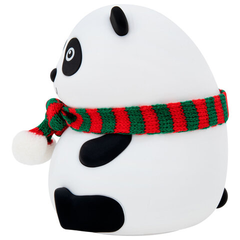 Ночник силиконовый LED "Панда" 106x112x136 мм, белый свет/RGB, таймер, USB, аккумулятор 1200 мАч, DASWERK (ДАСВЕРК), 238937