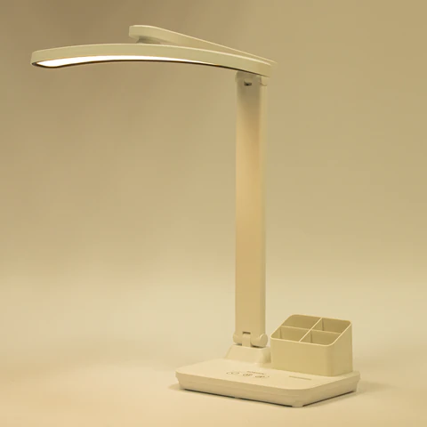 Настольная лампа / светильник беспроводная SONNEN PT-401, органайзер, USB, LED, 5 Вт, 3 режима, 238779