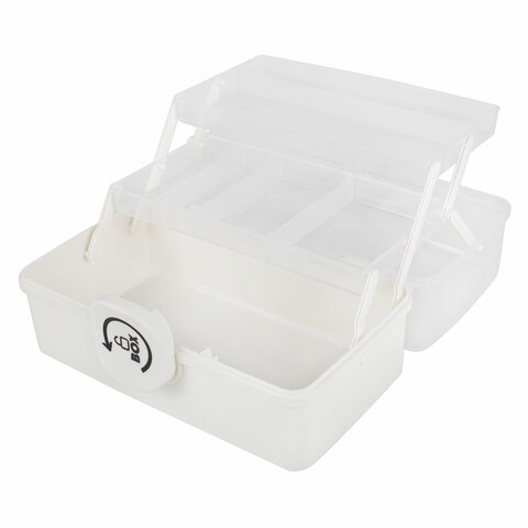 Аптечка домашняя органайзер для хранения универсальный размер MINI 29х19,3х15,9 см, DASWERK (ДАСВЕРК), 608476