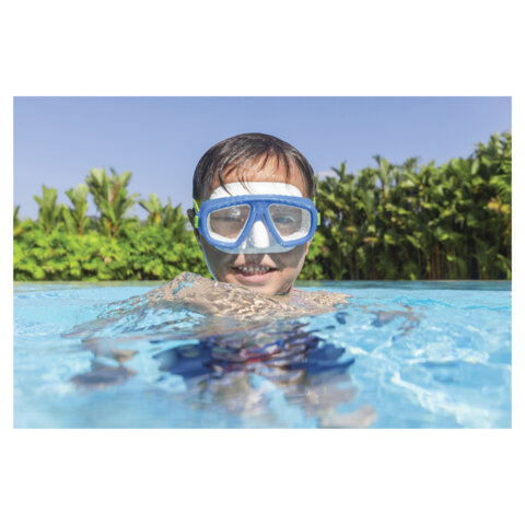 Маска для плавания "Lil' Caymen" от 3 лет, АССОРТИ, BESTWAY, 22011