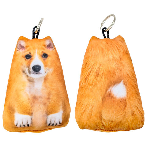 Игрушка-брелок мягкая АНТИСТРЕСС "ЖИВОТНЫЕ", Бифлекс, ассорти, высота 10,5 см, 7 видов, WOOZOO (ВУЗУ), 666361