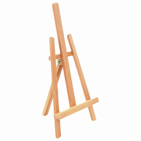 Мольберт настольный BRAUBERG ART CLASSIC, бук, 16х42х19см, высота холста 30см, 190658