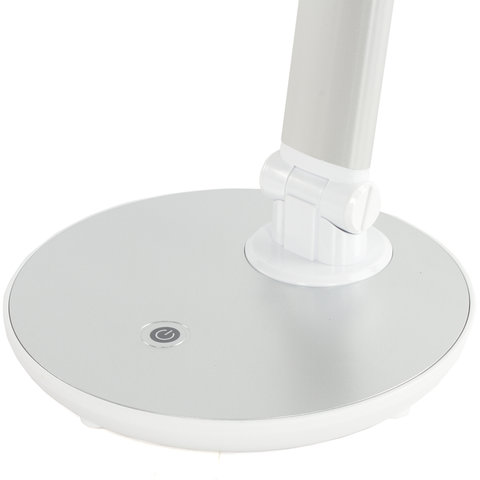 Настольная лампа / светильник SONNEN PH-3609, на подставке, LED, 9 Вт, металлический корпус, серый, 236688