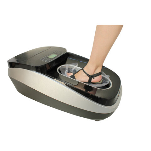 Аппарат для надевания термобахил BOOT-PACK XT-46С, 1300 Вт, ЖК-дисплей, серебро, 93770