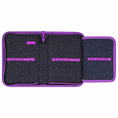 Пенал BRAUBERG, 1 отделение, 1 откидная планка, полиэстер, 21х14 см, "Fly Always", 271520