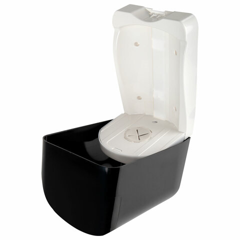 Диспенсер для полотенец с центральной вытяжкой EXTRA LAIMA PROFESSIONAL, (M1/M2), черный, ABS-пластик, 609477, 303213