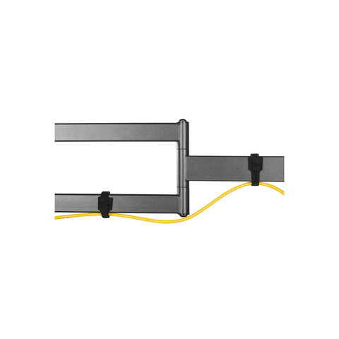 Кронштейн-крепление для ТВ настенный, до 35 кг. VESA 75х75-400х400, 32"-55", черный, SONNEN, 455946