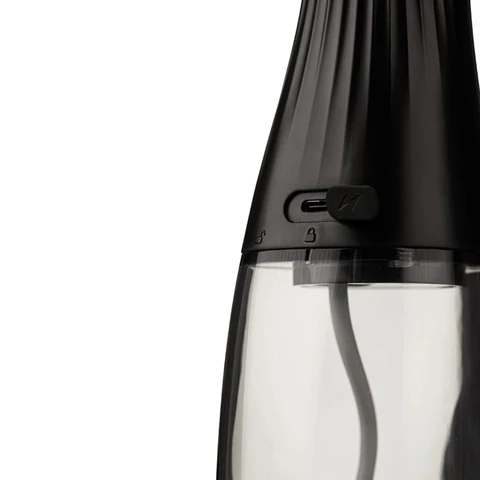 Ирригатор для полости рта REVYLINE RL 220, емкость резервуара 0,3 л, 2 насадки, черный, 7944