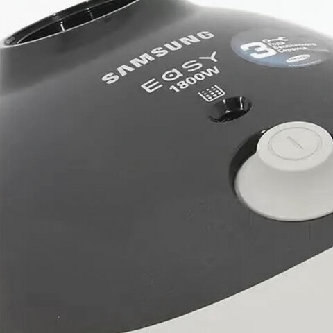 Пылесос SAMSUNG VCC5241S3K/XEV, с пылесборником, потребляемая мощность 1800 Вт, черный